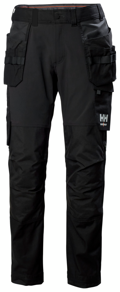 HANTVERKSBYXA HELLY HANSEN OXFORD 4X, SVART/SVART C48