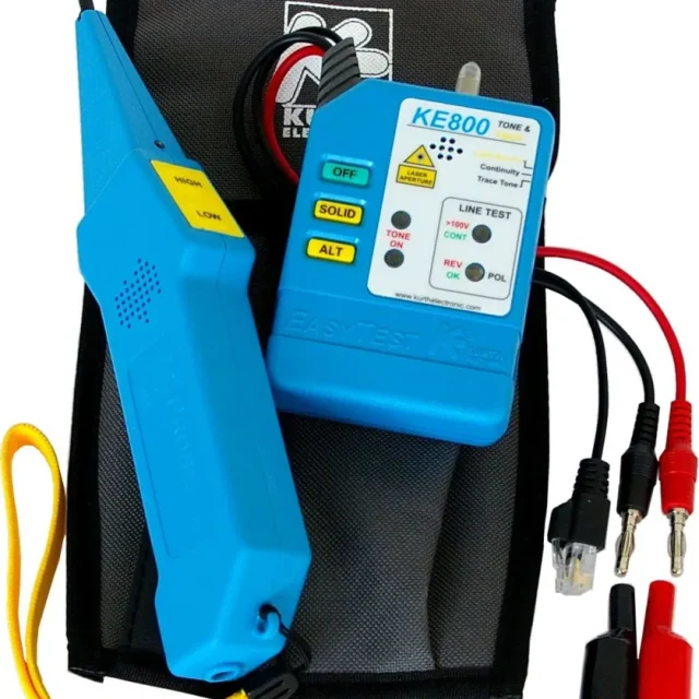 Kurth Electronic Easytest KE801 Kabelsökare för koppar och fiber