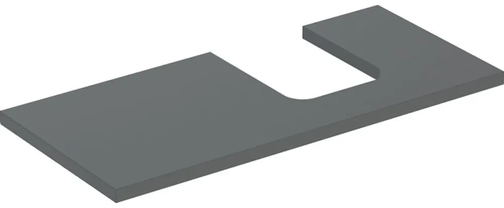 Geberit ONE 505.314.00.3 Bänkskiva 105 cm Lava