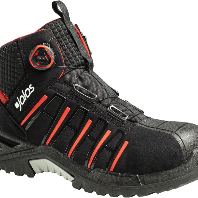 Jalas 9985 Exalter Easyroll Skyddskänga S3, BOA, svart/röd 45