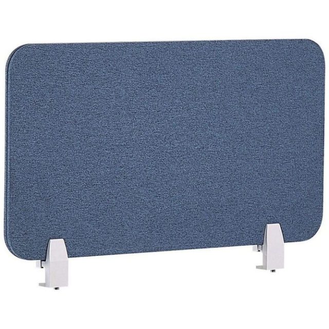 Skiljevägg för skrivbord Wally Blå, 72x2x40 cm
