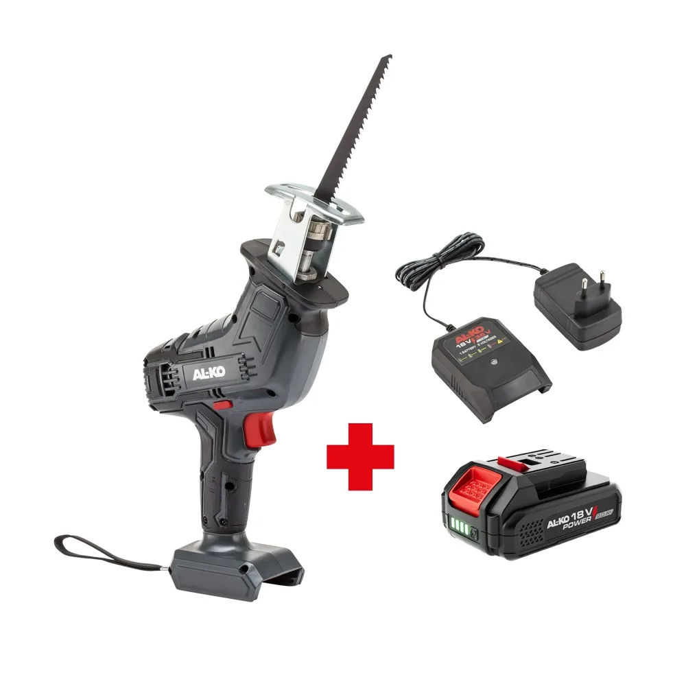 AL-KO PSD 1815 Comfort Tigersåg med batteri och laddare