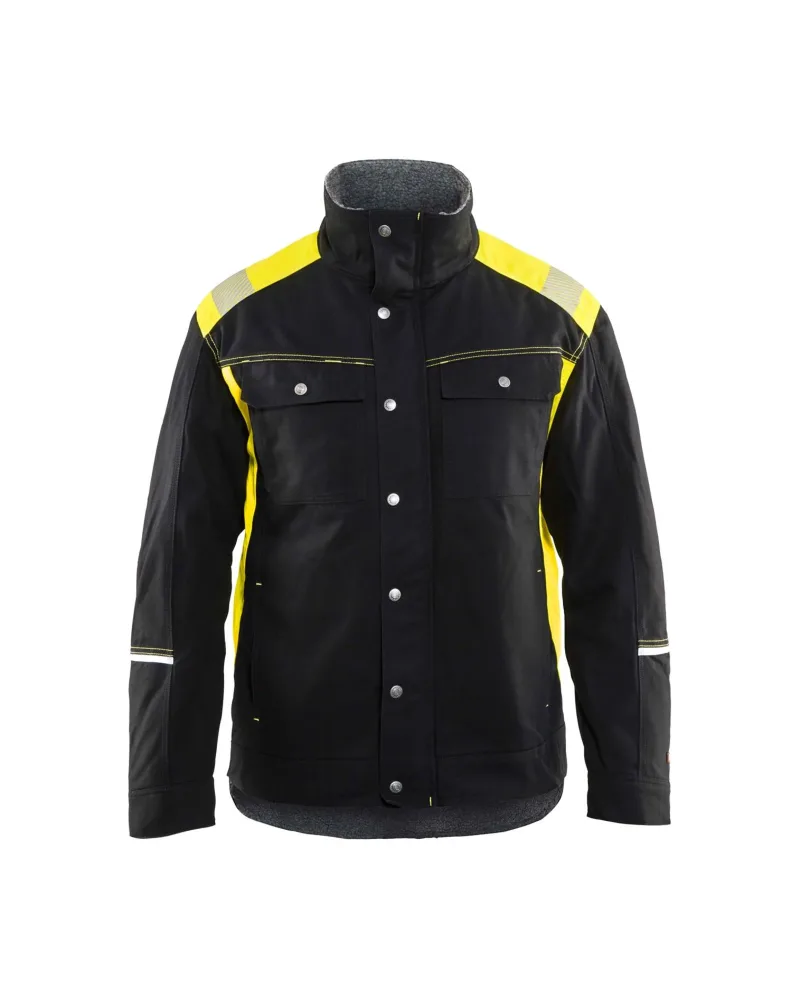 Blåkläder 491513709933M Vinterjacka svart/varselgul, hantverksjacka Stl M - Bild 2