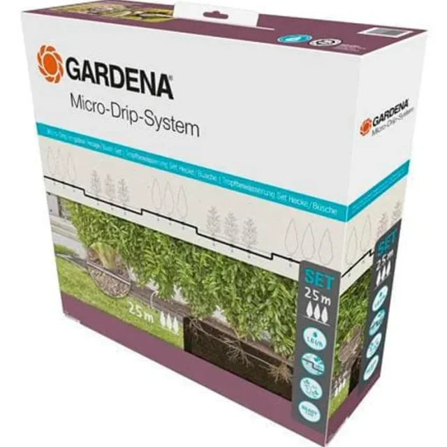 Gardena 13500-20 Micro-Drip Startset Buskar/Häckar (25 m)