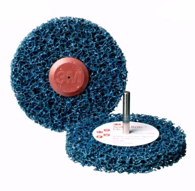Kjøp 3M Grovrengjøringsrondell, blå, 100x13x6 mm, 1 stk.