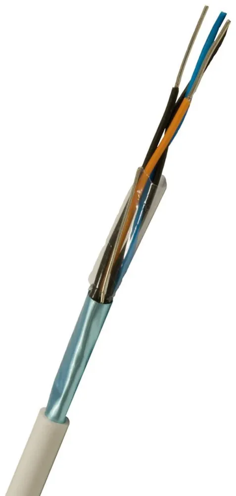 Nexans PTS-HF Telekabel 3x2x0.6 mm, vit 100 m, bobin