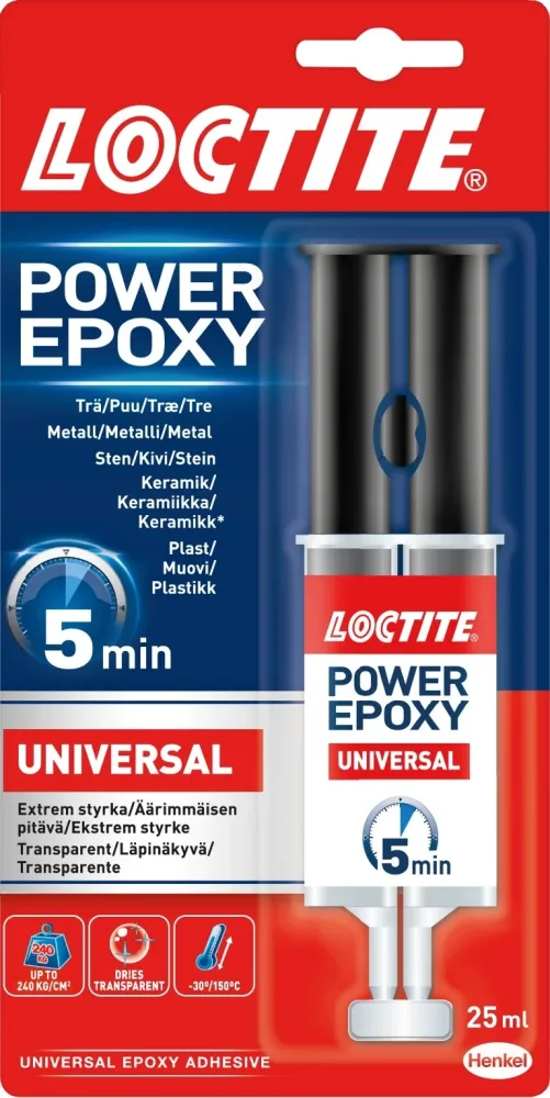 Loctite Power Epoxy Universal Epoxylim 25 ml, 12-pack