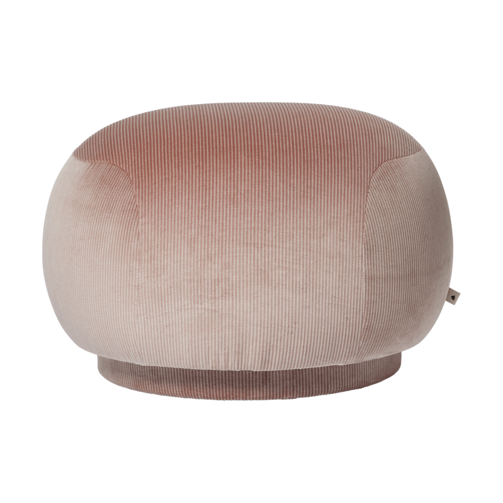 Rico pouf sittpuff, Devoré Velvet-blush