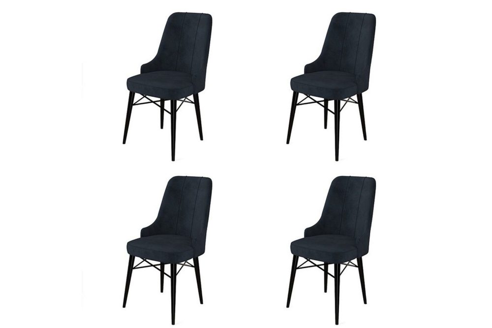 Matstol Jandela Antracit / Svart