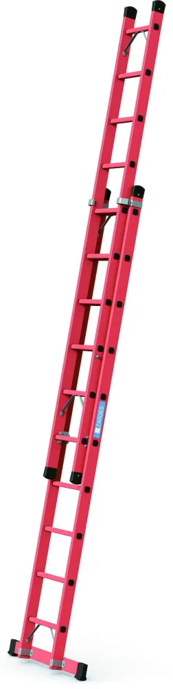 Zarges Everest EFA 2E Utskjutsstege glasfiber 2 x 12 steg - Bild 2